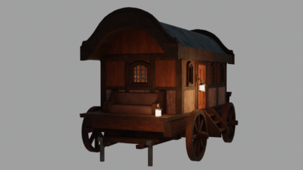 Medieval Style Carriage