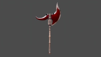 Crimson Crescent Cleaver