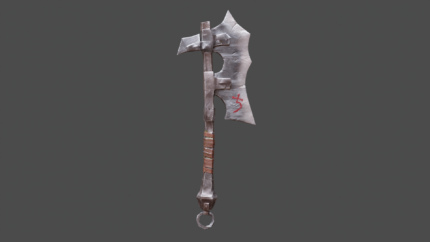 Scrapcleaver – Rusted Brutalist Axe