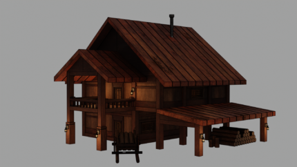Medieval Style Lumbermill