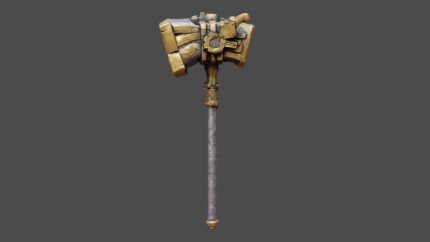 Steamforge Hammer – Mechanical Fantasy Warhammer