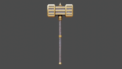 Sentinel Hammer – Bronze-Lined Justice Maul