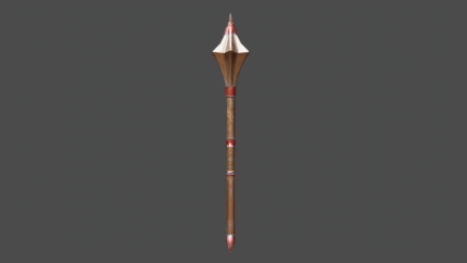 Redbind Mace – Iron-Spined War Club