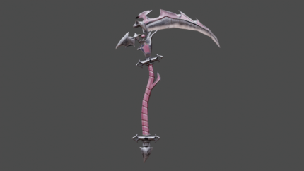 Bloodreign Scythe – Spiked Demonfang Reaper