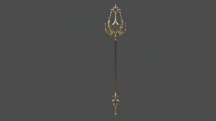 Celestial Warden Trident — Keeper of Divine Order