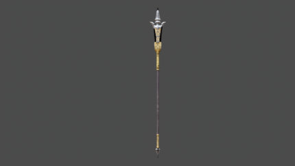 Imperial Serpent Trident — Spear of the Gilded Guard